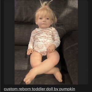 Julie toddler Doll by pumpkin doodles